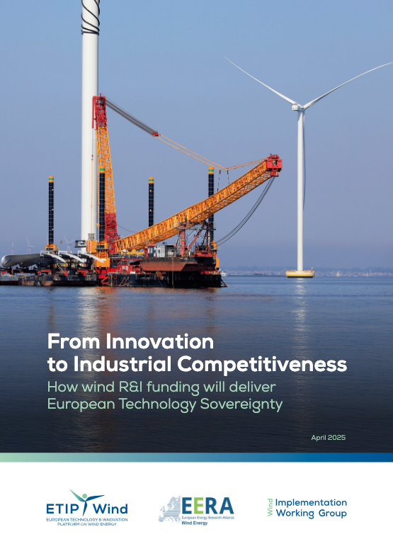 New Report: "From Innovation to Industrial Competitiveness" – How Wind R&I funding will deliver European technology sovereignty